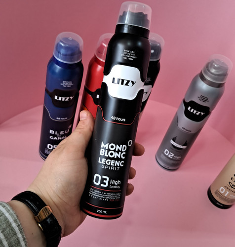 اسپری بدن Litzy مدل MOND BLONC LEGENDحجم 200 میلیلیتر