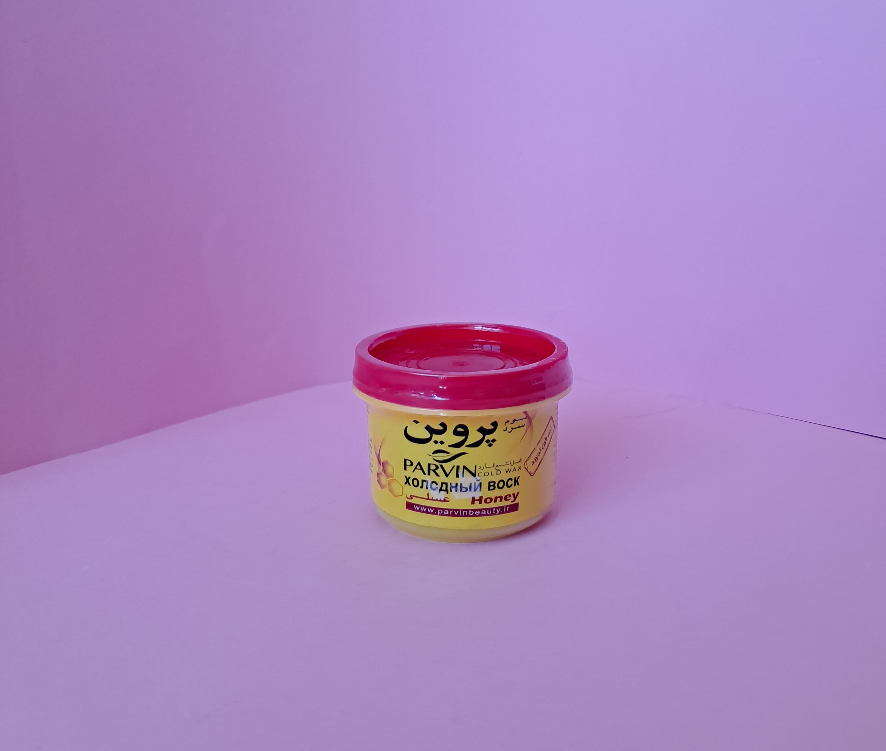 موم سرد پروین مدل honey حجم ۷۵۰ گرم
