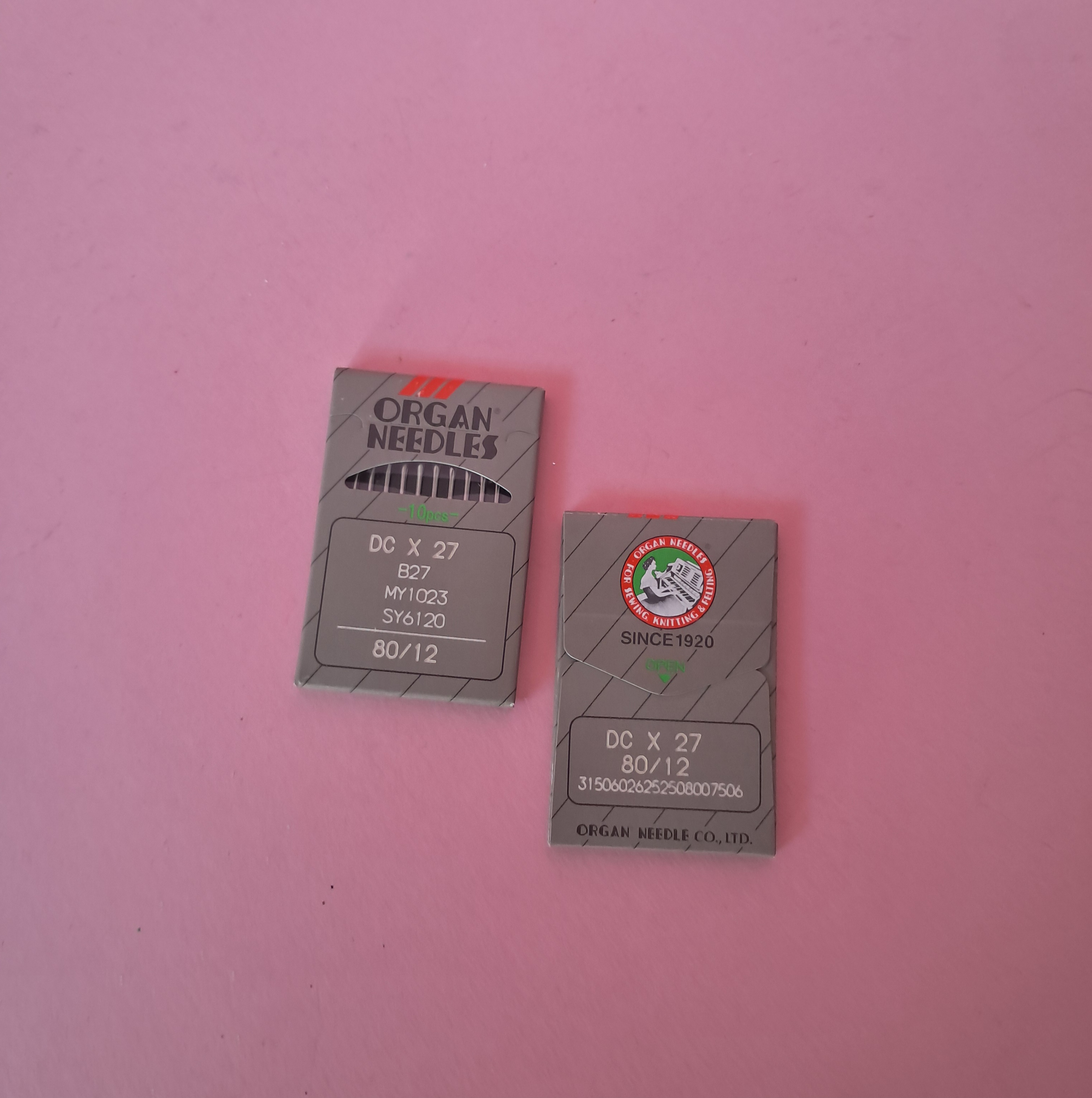 سوزن چرخ خیاطی DCx27 (زیگزال)۸۰/۱۲ ارگان ژاپن