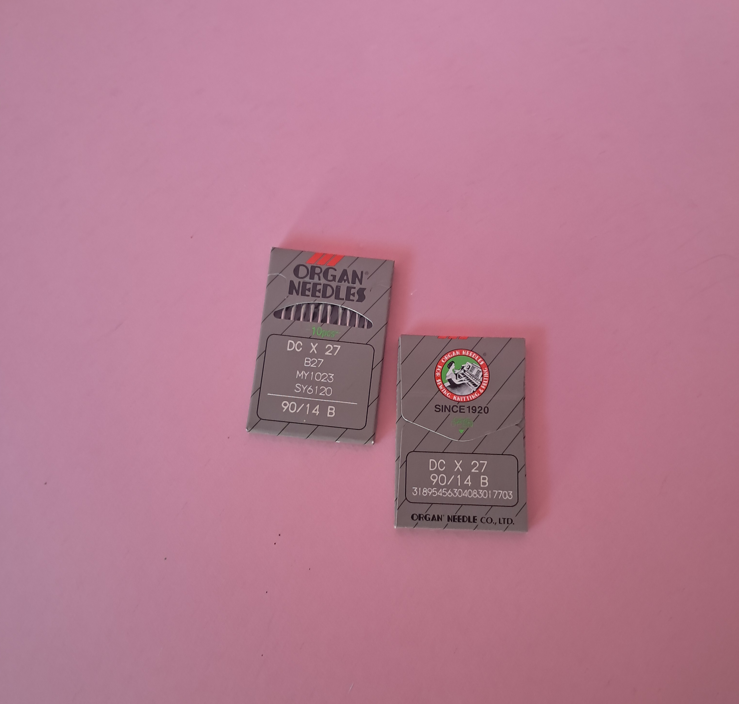 سوزن چرخ خیاطی DCx27 شماره۹۰/۱۴ ارگان اصل