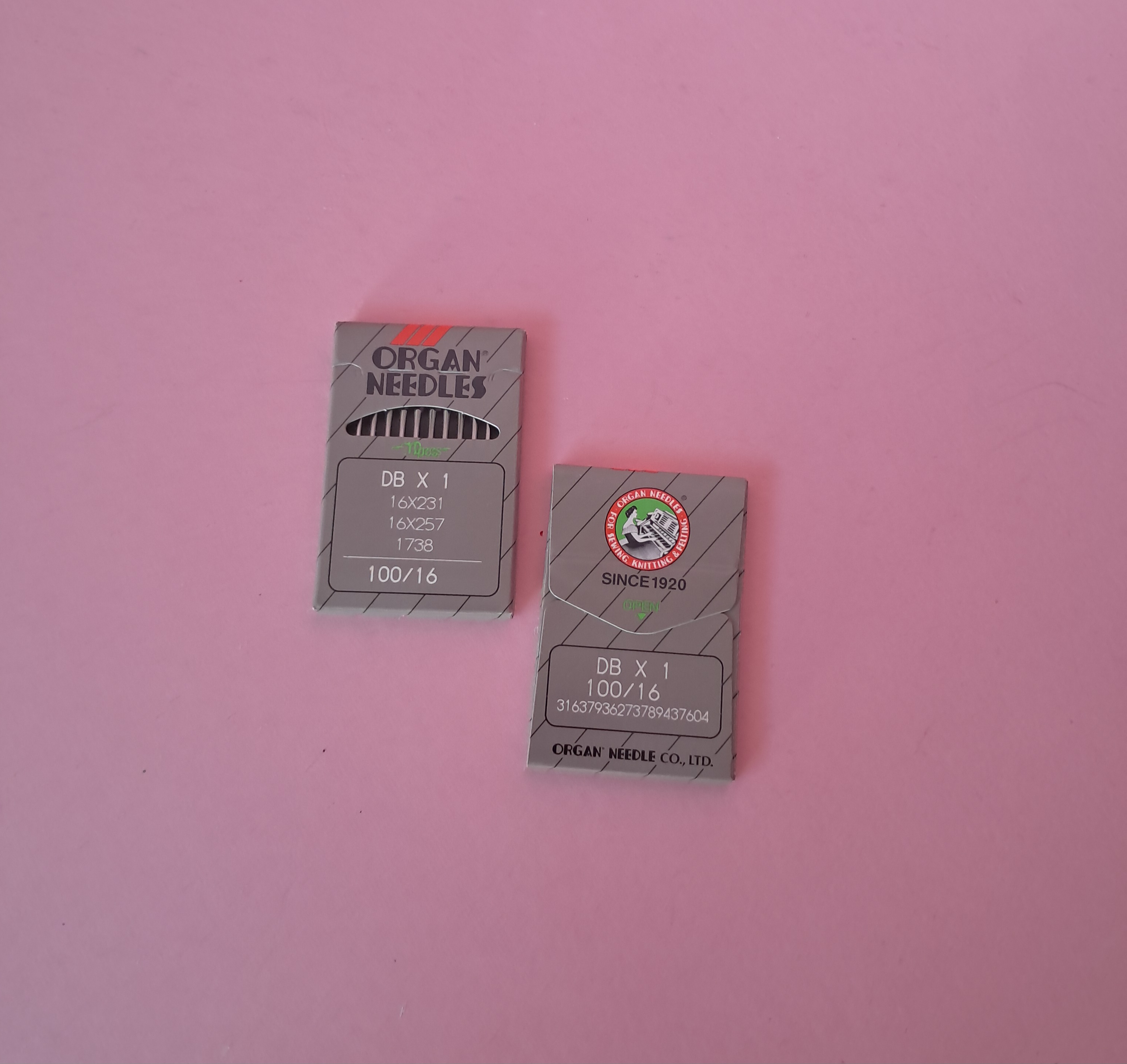 سوزن راسته دوز DB×1 شماره۱۰۰/۱۶ ارگان اصل